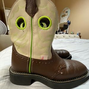 JUSTINS WOMENS GYPSY COWGIRL BOOTS SIZE 6.5